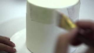 How to Paint a Cake With Luster Dust [upl. by Carrie]