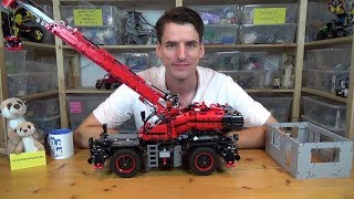 Das größte TechnicSet aller Zeiten LEGO® 42082  Geländegängiger Kranwagen [upl. by Ingeberg]