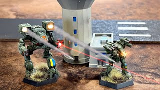 Battletech Battlereport Necromo Breakthrough [upl. by Mack]