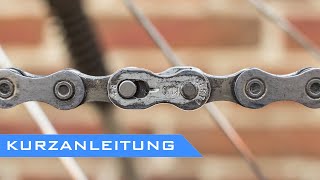 Kettenschloss am MTB amp Rennrad öffnen und schließen ohne Spezialwerkzeug  Quick Link [upl. by Elconin924]