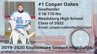 Cooper Oakes Hockey Highlight Film [upl. by Jamill]