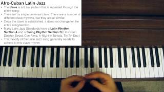 AfroCuban Latin Jazz Explained [upl. by Furlani847]