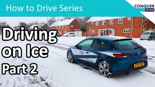 Driving in Snow and Ice Part 2  Getting unstuck hills predictable grip skids and more [upl. by Ytsirk]