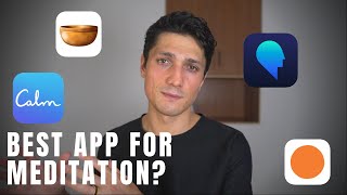 Best Meditation App review  Calm Headspace amp more [upl. by Nilesoj]