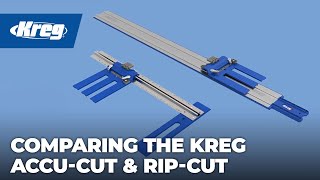 Comparing The Kreg AccuCut amp RipCut  Whats The Difference [upl. by Mur]