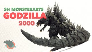 SH Monsterarts Godzilla 2000 Millenium Special Color Version Review [upl. by Norrie898]