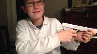 Comment faire un pistolet en papier [upl. by Orvie909]