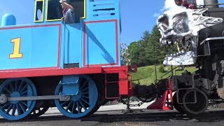 Thomas The Tank Engine And The Ghost Train Runby 1 In 4K [upl. by Faun]