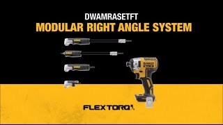 DEWALT® FLEXTORQ® Modular Right Angle System [upl. by Askari28]