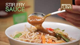 Xanthan Gum  USA Flava  How to make Stir Fry Sauce [upl. by Atsirhcal]