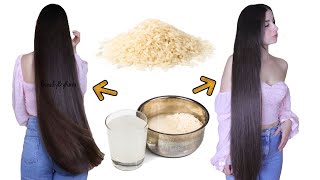 APLICATE AGUA DE ARROZ EN EL CABELLO POR 5 DÍAS RESULTADOS INCREÍBLES😱 [upl. by Kucik]