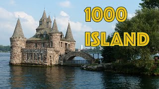 1000 Islands Boat Tour in Gananoque Kingston Ontario Canada [upl. by Hufnagel]