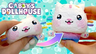 DIY Cakey amp Pandy Squishy  GABBYS DOLLHOUSE [upl. by Hctim]