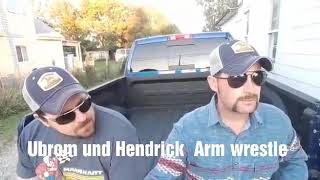 Ubrom und Hendrick Arm wrestle [upl. by Alvar]