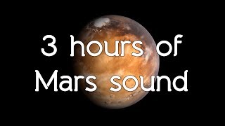 🎧 Mars sound in high quality white noise ASMR  Space sounds  Connect to the universe [upl. by Inal]