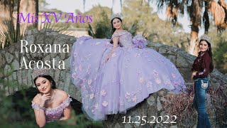 Quinceañera Highlights Roxana Acosta 2022 [upl. by Annocahs107]