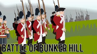 Battle of Bunker Hill The American Revolution [upl. by Latsyrhc]