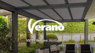 Verano®  Montagevideo overkapping V875  Belluno [upl. by Oaks]