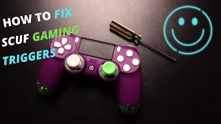 How To Fix SCUF Triggers  Infinity 4PS PRO GIVEAWAY WINNER ANNOUNCED [upl. by Rotow]