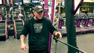 Planet Fitness  How To Do Decline Bench Press On Smith Machine [upl. by Nitsua409]