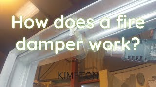 How does a Fire Damper Work [upl. by Chouest567]