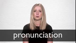 How to pronounce PRONUNCIATION in British English [upl. by Anoel]