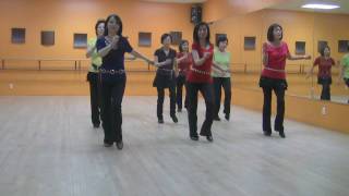 Mambo Rock  Line Dance Dance amp Teach in English amp 中文 [upl. by Ilrac]