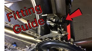 Shimano 105 R7000 Front Derailleur Fitting Guide [upl. by Ricky14]