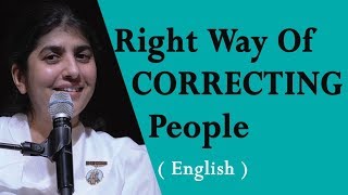 Right Way Of CORRECTING People Part 3 BK Shivani at Seattle Washington English [upl. by Emile]