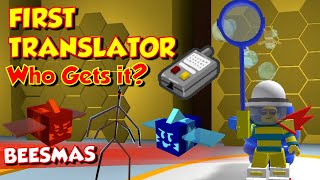 Bee Swarm Simulator First Translator  Who gets it first  Beesmas [upl. by Pantia]