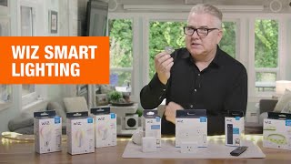 WiZ Smart Lighting Walkthrough Features amp Benefits  The Home Depot Canada [upl. by Anytsirk310]