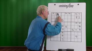 Sudoku Lesson 14 Matching pairs advanced [upl. by Kinny]