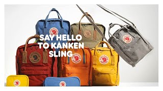 Say hello to Kånken Sling  Kånken  Fjällräven [upl. by Killam]