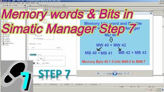 Memory Bits amp words in Simatic Manager and TIA Portal Tutorial  PLC Programming Tutorials [upl. by Sumetra815]