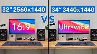 32” 1440p vs 34” 1440p Ultrawide Which One Is The Best For You [upl. by Aurore522]