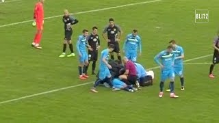 Croazia ha un malore in campo calciatore salvato dallarbitro [upl. by Jarrod915]