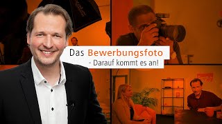 Das Bewerbungsfoto  Darauf kommt es an  JobwareTV [upl. by Sseb]