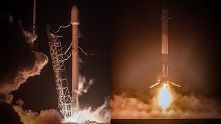 quotThe Falcon has landedquot  Recap of Falcon 9 launch and landing [upl. by Preston]