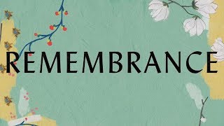 Remembrance Lyric Video  Hillsong Worship [upl. by Hakym]