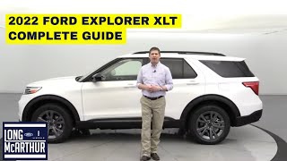 2022 FORD EXPLORER XLT COMPLETE GUIDE [upl. by Barde]