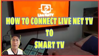 HOW TO CONNECT LIVENET TV APP TO SMART TV [upl. by Htir353]