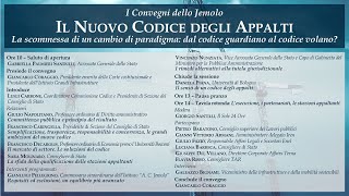 Convegno Il Nuovo Codice degli appalti [upl. by Assillem771]