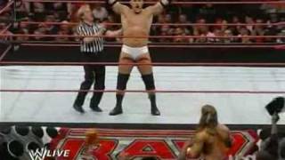 WWE Raw 090302 Vladimir Kozlov Vs Shawn Michaels Part 1 [upl. by Debarath]