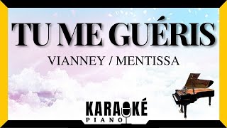 Tu me guéris  VIANNEY MENTISSA Karaoké Piano Français [upl. by Gildas318]