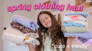 HUGE springsummer try on haul 2021 [upl. by Osgood]