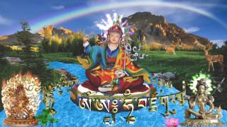 Great mantra Guru Rinpoche amp The Prayer to Guru Rinpoche [upl. by Nalliuq259]