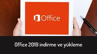 Office 2019 indirme ve kurulumu nasıl yapılır [upl. by Aldwon881]