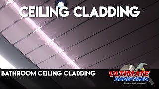 Bathroom ceiling cladding [upl. by Warden]