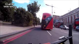 Cyclist Takes Revenge on Aggressive Bus Driver [upl. by Baer]