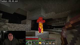 ASMR Lets Play Minecraft Conquering a Massive Cave Network [upl. by Ayetal840]